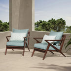 Fauteuils de jardin Vaughn 2 pièces Sunbrella