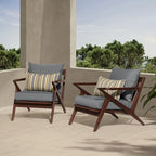 Fauteuils de jardin Vaughn 2 pièces Sunbrella