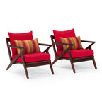 Fauteuils de jardin Vaughn 2 pièces Sunbrella