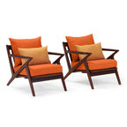 Fauteuils de jardin Vaughn 2 pièces Sunbrella