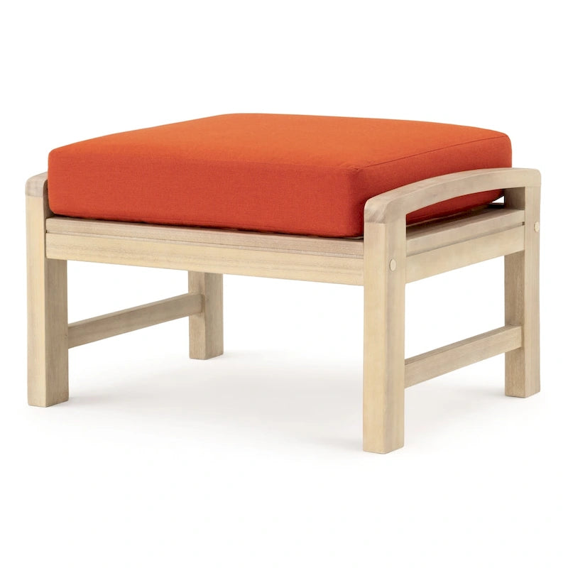 Ensemble de fauteuil club et repose-pieds d'extérieur Kooper 5 pièces Sunbrella