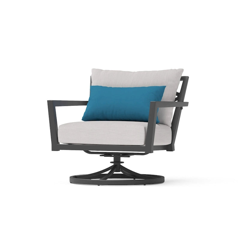 Ensemble de sièges de patio extérieurs Venetia 5 pièces Sunbrella à mouvement