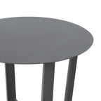 Table d'appoint extérieure en aluminium pour terrasse