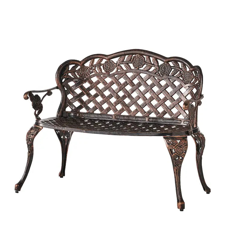 Banc de jardin extérieur