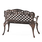 Banc de jardin extérieur