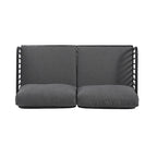Christopher Knight Home - Ensemble de conversation moderne 3 pièces pour patio Afra avec coussins imperméables