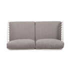 Christopher Knight Home - Ensemble de conversation moderne 3 pièces pour patio Afra avec coussins imperméables