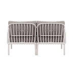 Christopher Knight Home - Ensemble de conversation moderne 3 pièces pour patio Afra avec coussins imperméables