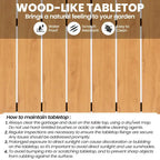 Ensemble de salle à manger de patio 7 pièces comprenant une table en aluminium avec trou pour parasol et des chaises empilables