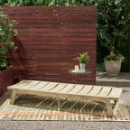 Chaise longue Maki en bois d'acacia gris et métal, réglable, mobilier de patio extérieur 78 pouces