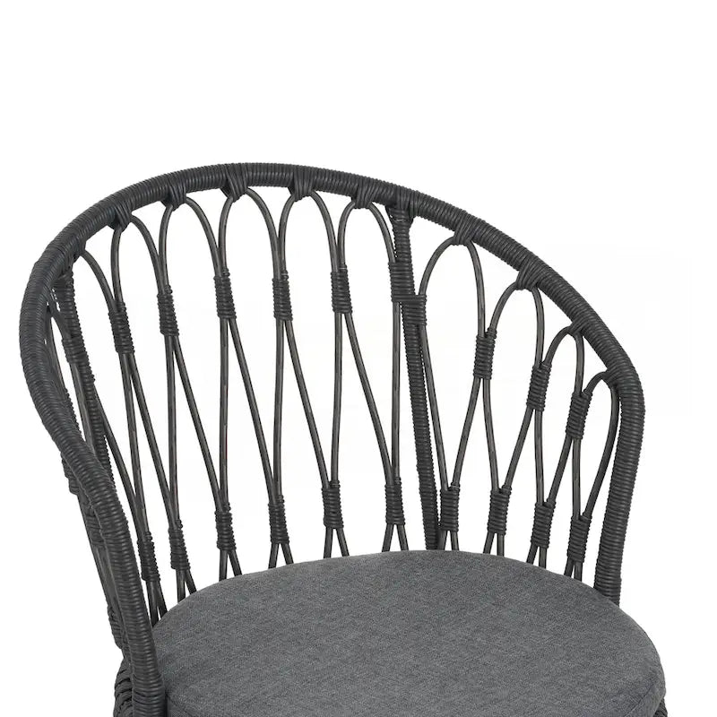 Ensemble de 2 chaises de salle à manger de style industriel