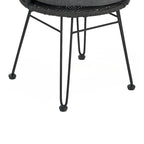 Ensemble de 2 chaises de salle à manger de style industriel