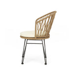 Ensemble de 2 chaises de salle à manger de style industriel