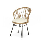Ensemble de 2 chaises de salle à manger de style industriel