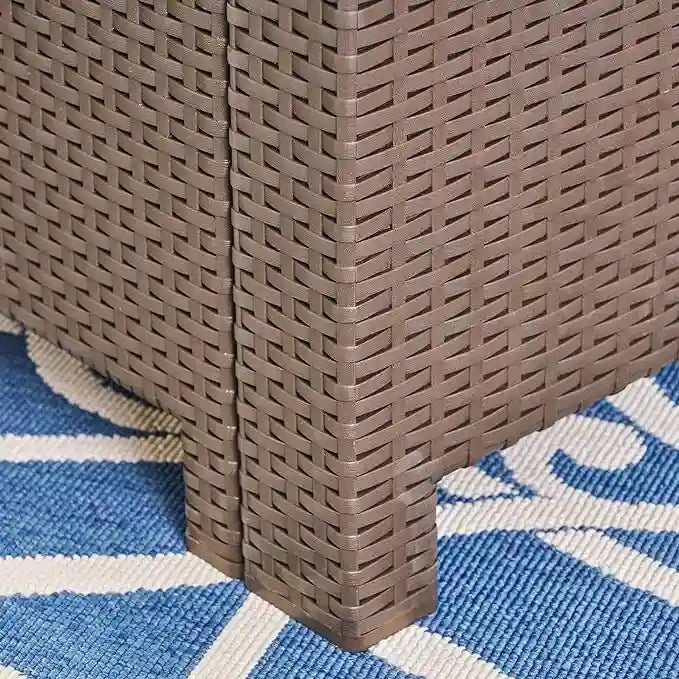 Fauteuils club en osier