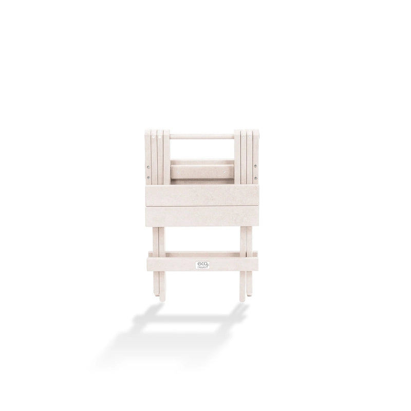 Table de bistrot pliante d'extérieur San Juan, entièrement assemblée et résistante aux intempéries, en PEHD recyclé