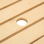 Ensemble table de pique-nique d'extérieur avec bancs pour jardin, cour, porche, terrasse