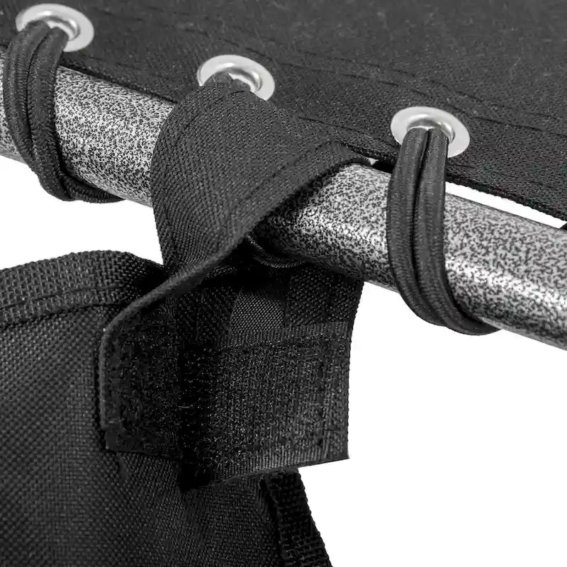 Chaise longue pliante rembourrée Outsunny, chaise de camping inclinable à 6 positions avec appui-tête pour la plage et la terrasse.