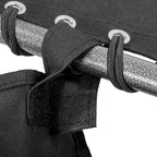 Chaise longue pliante rembourrée Outsunny, chaise de camping inclinable à 6 positions avec appui-tête pour la plage et la terrasse.