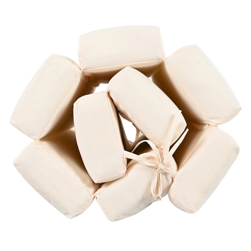 Ensemble de 3 chaises longues d'extérieur pour terrasse, jardin, plage, salon de jardin, fauteuils d'appoint et table d'appoint en acacia