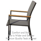 Ensemble de salle à manger d'extérieur Catania 11 pièces en aluminium gris foncé avec sac de rangement couleur étain - Non disponible