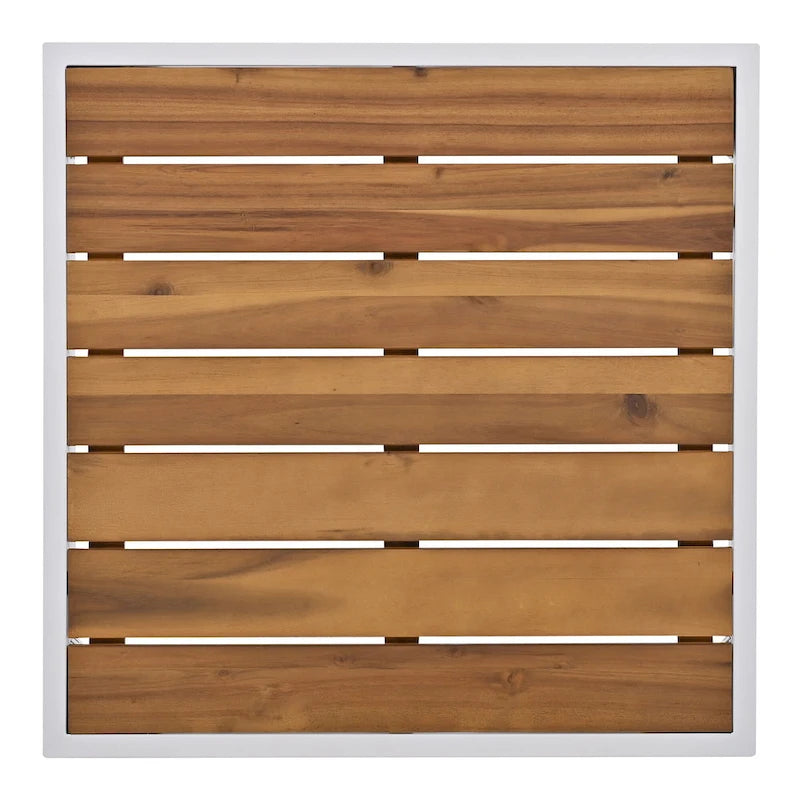 Ensemble de canapé d'angle 8 pièces pour patio avec table basse