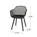 Chaise de salle à manger d'extérieur