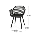 Chaise de salle à manger d'extérieur