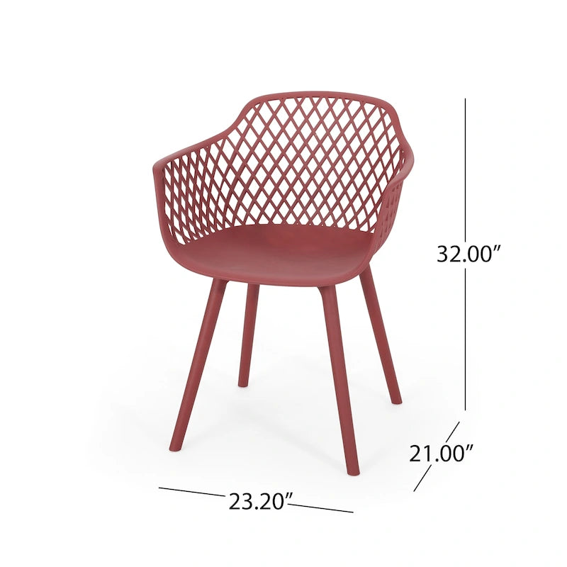 Chaise de salle à manger d'extérieur