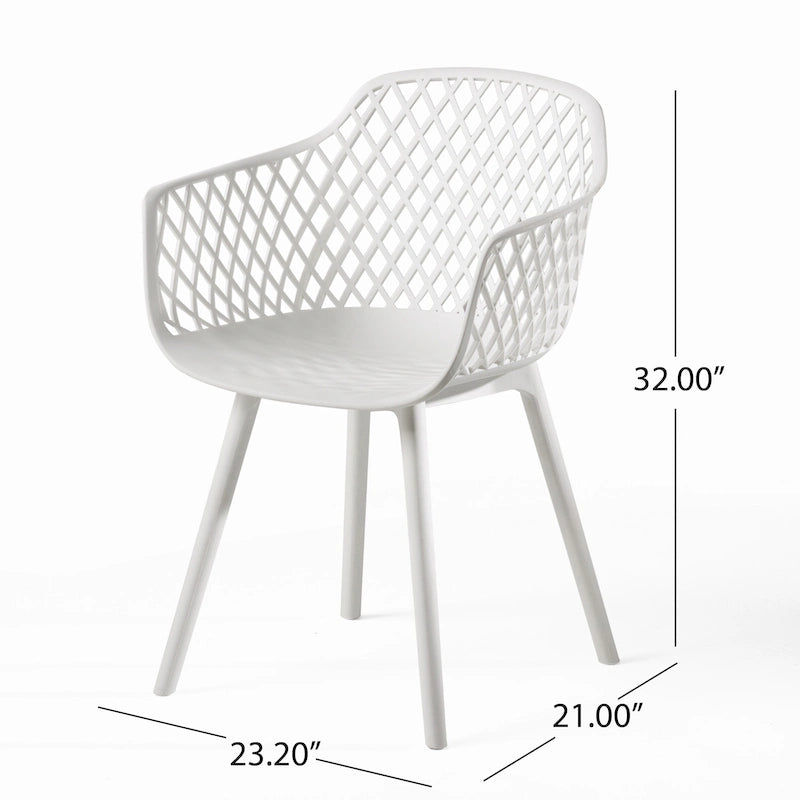 Chaise de salle à manger d'extérieur