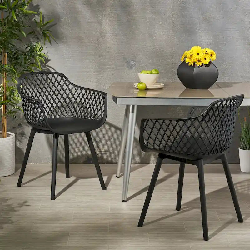 Chaise de salle à manger d'extérieur
