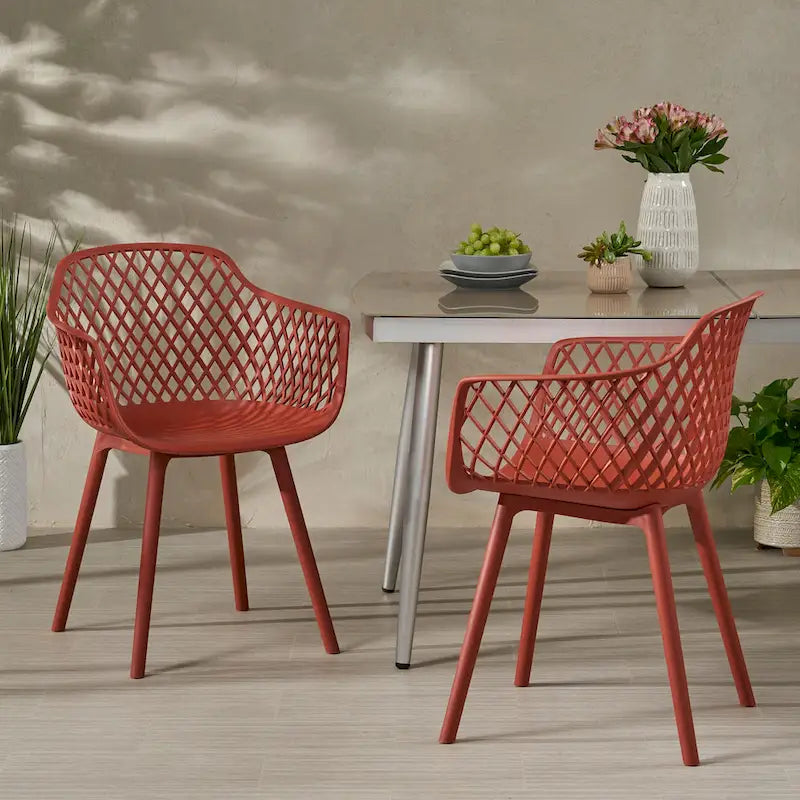 Chaise de salle à manger d'extérieur