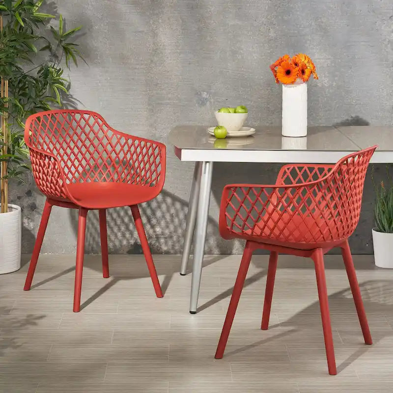 Chaise de salle à manger d'extérieur