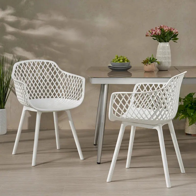 Chaise de salle à manger d'extérieur