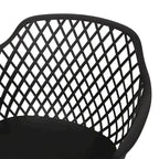 Chaise de salle à manger d'extérieur