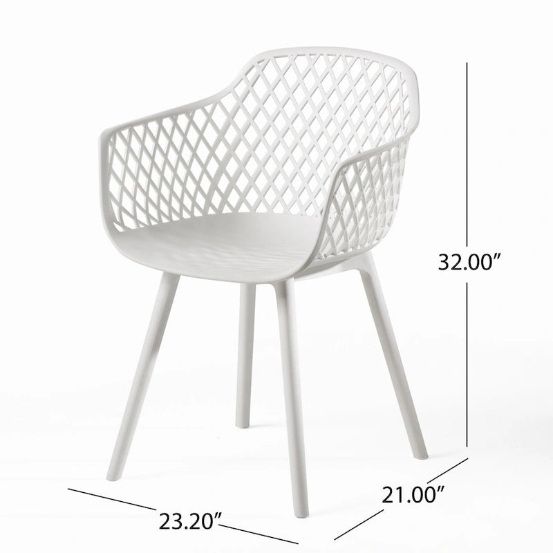 Chaise de salle à manger d'extérieur
