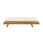 Christopher Knight Home - Chaise longue d'extérieur réglable Harrison en acacia (ensemble de 4)