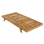 Christopher Knight Home - Chaise longue d'extérieur réglable Harrison en acacia (ensemble de 4)