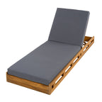 Christopher Knight Home - Ensemble de chaises longues d'extérieur Johnson en acacia