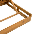 Christopher Knight Home - Ensemble de chaises longues d'extérieur Johnson en acacia