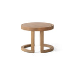Ensemble de 3 chaises longues d'extérieur en bois d'acacia avec 2 chaises longues en osier tressé et une table d'appoint en bois massif de 18 pouces
