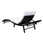 Chaise longue d'extérieur SAFAVIEH Nihada - 79 cm (L) x 25 cm (P) x 14 cm (H)