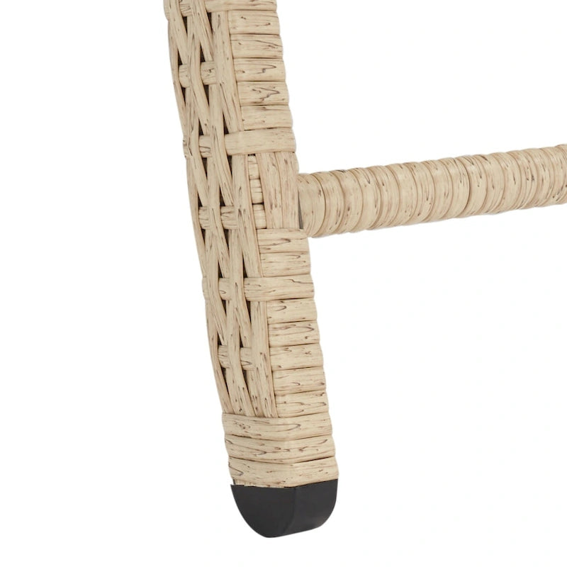 Chaise longue d'extérieur SAFAVIEH Nihada - 79 cm (L) x 25 cm (P) x 14 cm (H)