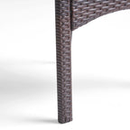 Ensemble de salle à manger d'extérieur Corleone 7 pièces avec coussins par Christopher Knight Home