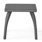 Table d'appoint d'extérieur en osier Honolulu par Christopher Knight Home