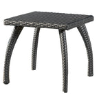 Table d'appoint d'extérieur en osier Honolulu par Christopher Knight Home
