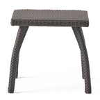 Table d'appoint d'extérieur en osier Honolulu par Christopher Knight Home