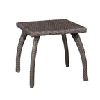 Table d'appoint d'extérieur en osier Honolulu par Christopher Knight Home