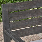 Chaises de salle à manger d'extérieur Nestor en bois d'acacia par Christopher Knight Home