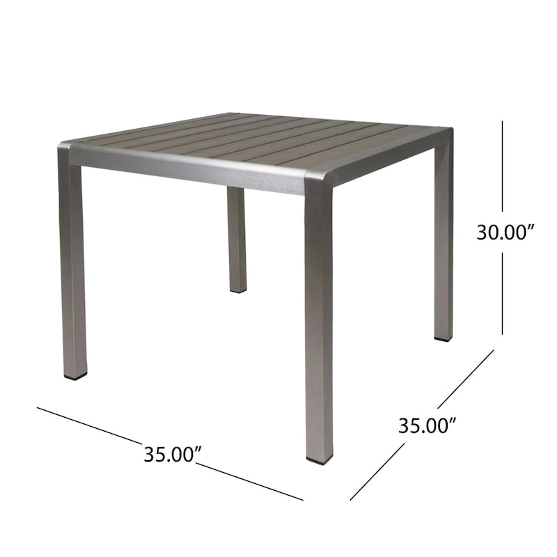 Ensemble repas d'extérieur Cape Coral + ensemble conversation + chaises longues + table basse par Christopher Knight Home